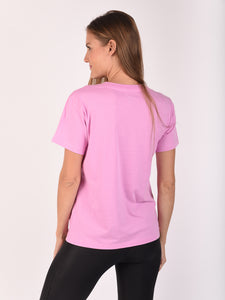 Polo para Mujer CHAMPION C-GT18HY08089 CLASSIC TEE - POP COLOR LOGO RC7