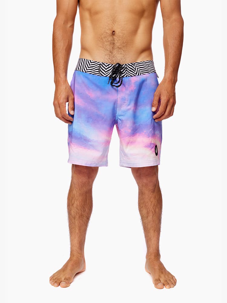 Ropa de Baño para Hombre Dunkelvolk BOARDSHORT ACID 16" WHT DUNKELVOLK