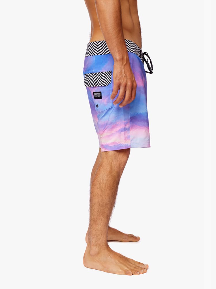 Ropa de Baño para Hombre Dunkelvolk BOARDSHORT ACID 16" WHT DUNKELVOLK