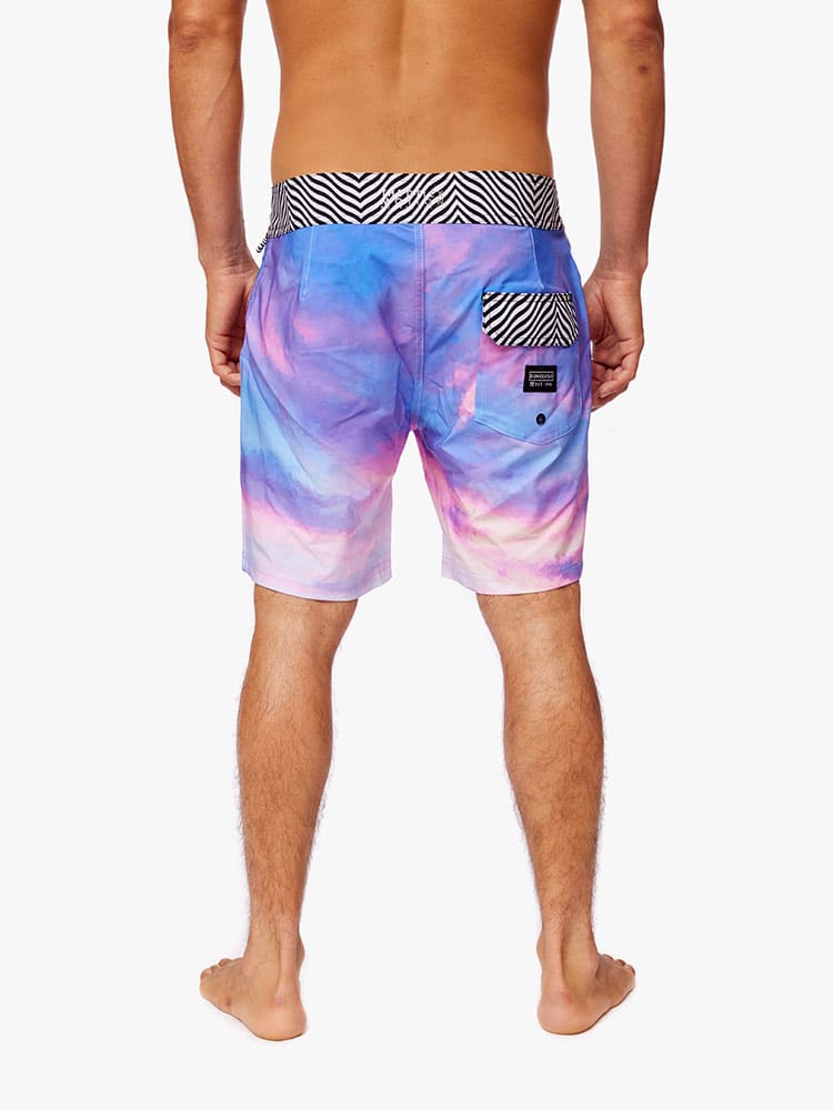 Ropa de Baño para Hombre Dunkelvolk BOARDSHORT ACID 16" WHT DUNKELVOLK