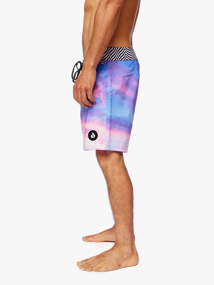 Ropa de Baño para Hombre Dunkelvolk BOARDSHORT ACID 16" WHT DUNKELVOLK