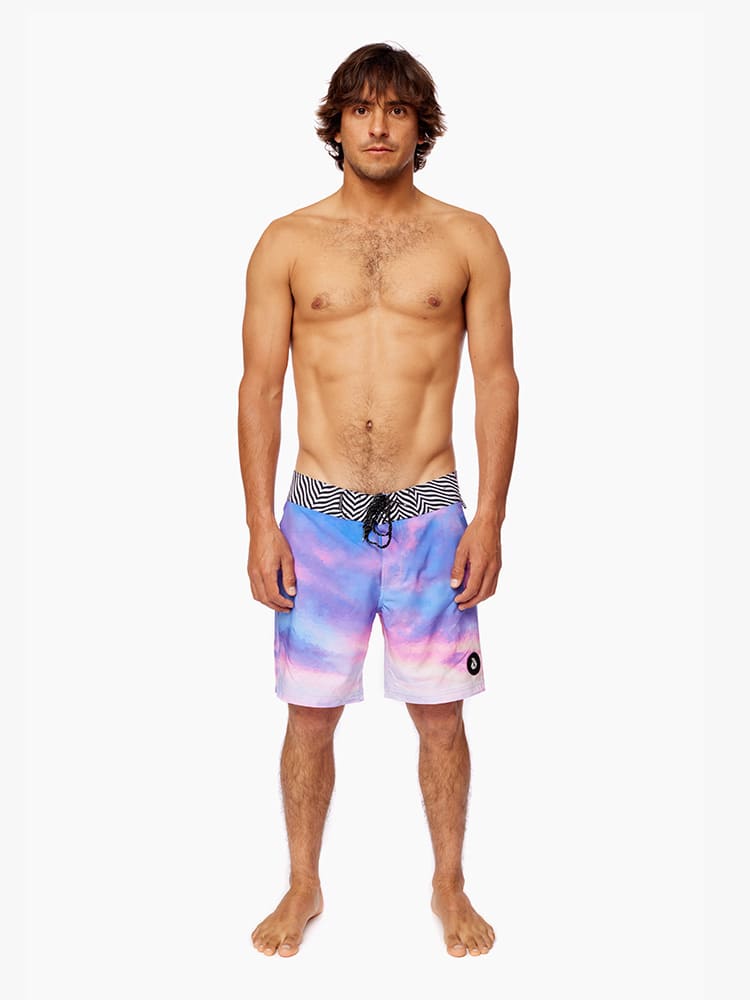 Ropa de Baño para Hombre Dunkelvolk BOARDSHORT ACID 16" WHT DUNKELVOLK