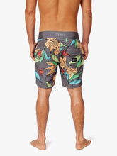 Cargar imagen en el visor de la galería, Ropa de Baño para Hombre Dunkelvolk BOARDSHORT ALOHA 16&quot; BLK
