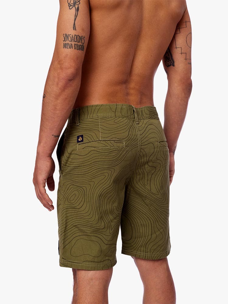 Short para Hombre Dunkelvolk DRILL FULL PRINT RADAR ARMY DUNKELVOLK