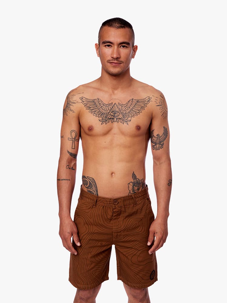 Short para Hombre Dunkelvolk DRILL FULL PRINT RADAR 18" CAST DUNKELVOLK