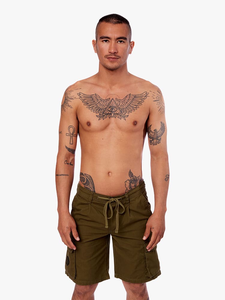 Short para Hombre Dunkelvolk CARGO NO EXCUSES 19" ARMY DUNKELVOLK