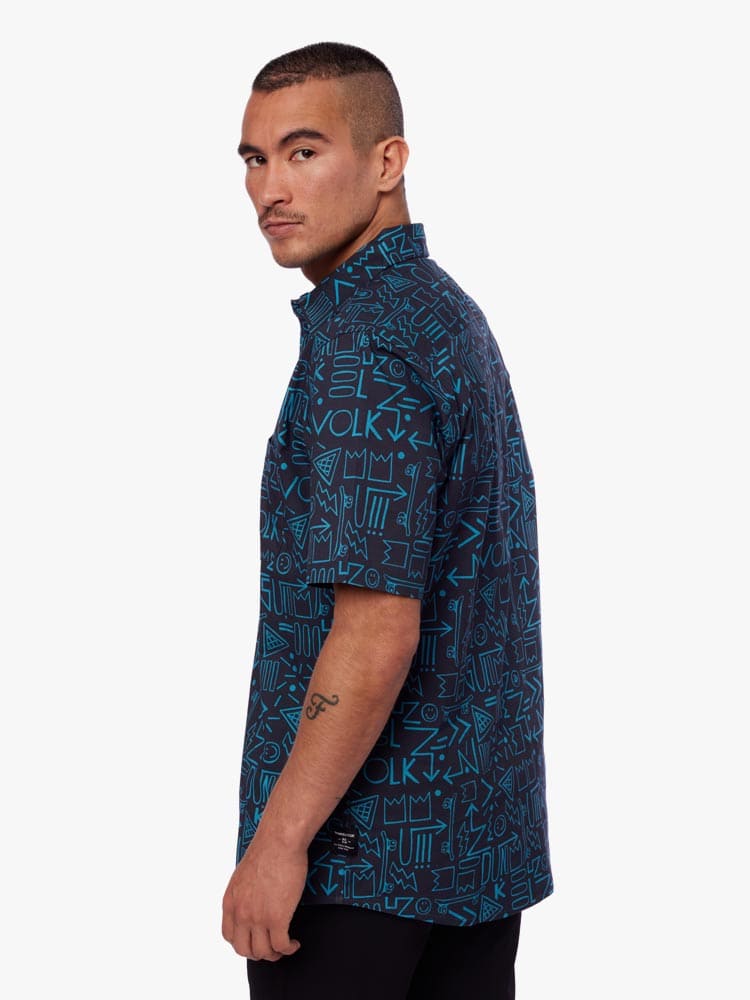 Camisa para Hombre Dunkelvolk CLASSIC ETNIA CLASSIC SHIRT NVY DUNKELVOLK
