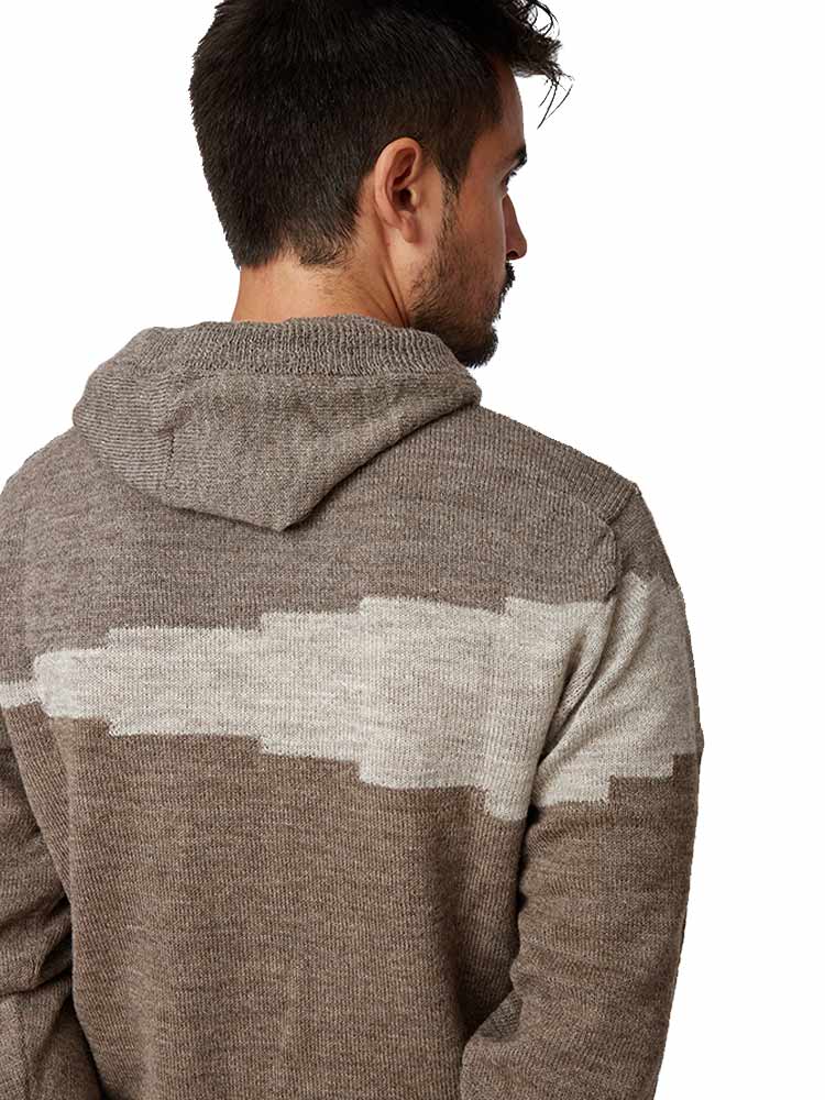 Chompa para Hombre Dunkelvolk SACSAY WOOL GRI DUNKELVOLK
