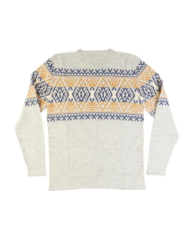 Chompa para Hombre Dunkelvolk CREW NECK CHASKA ALPACA GRI DUNKELVOLK