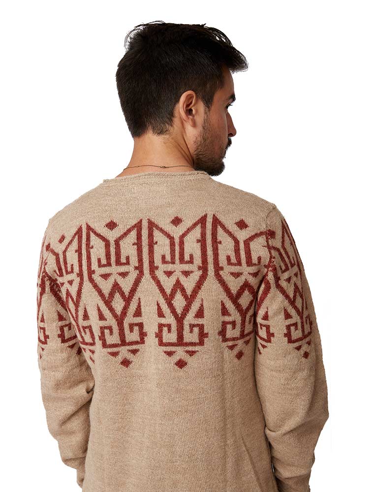 Chompa para Hombre Dunkelvolk CREW NECK ANKA ALPACA ROS DUNKELVOLK