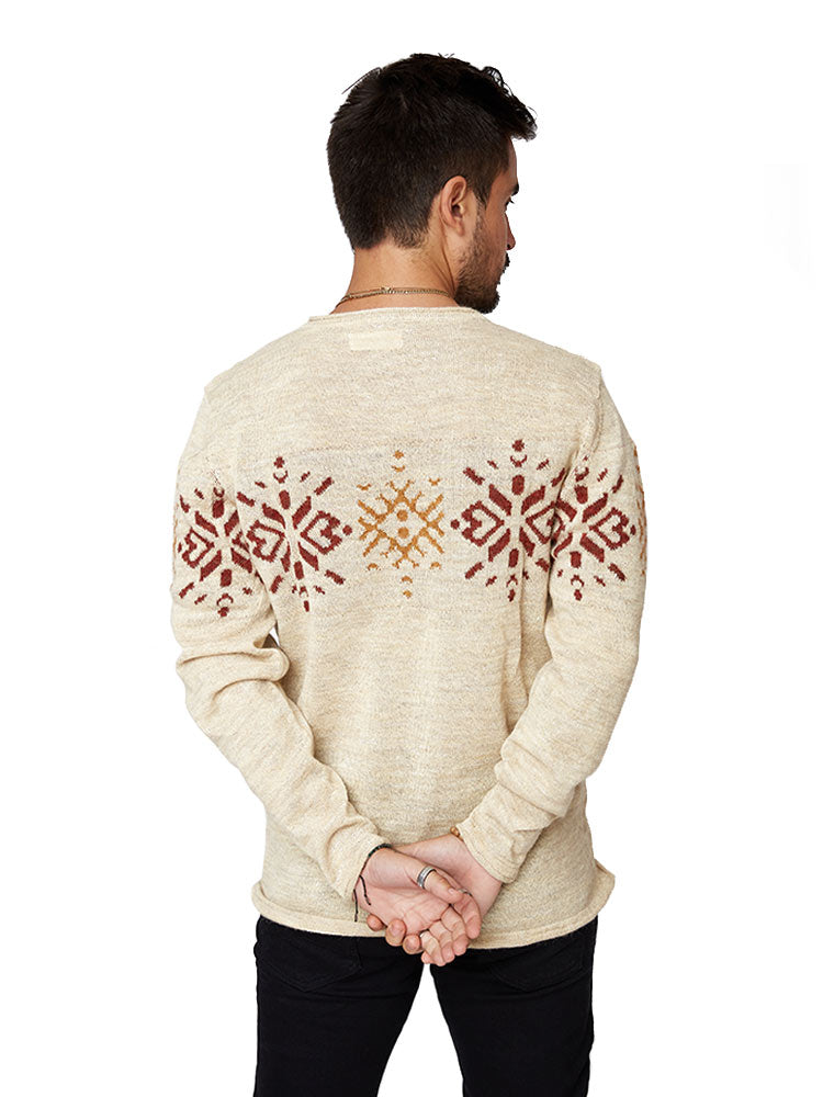 Chompa para Hombre Dunkelvolk CREW NECK PAPATIKA ALPACA NAT DUNKELVOLK