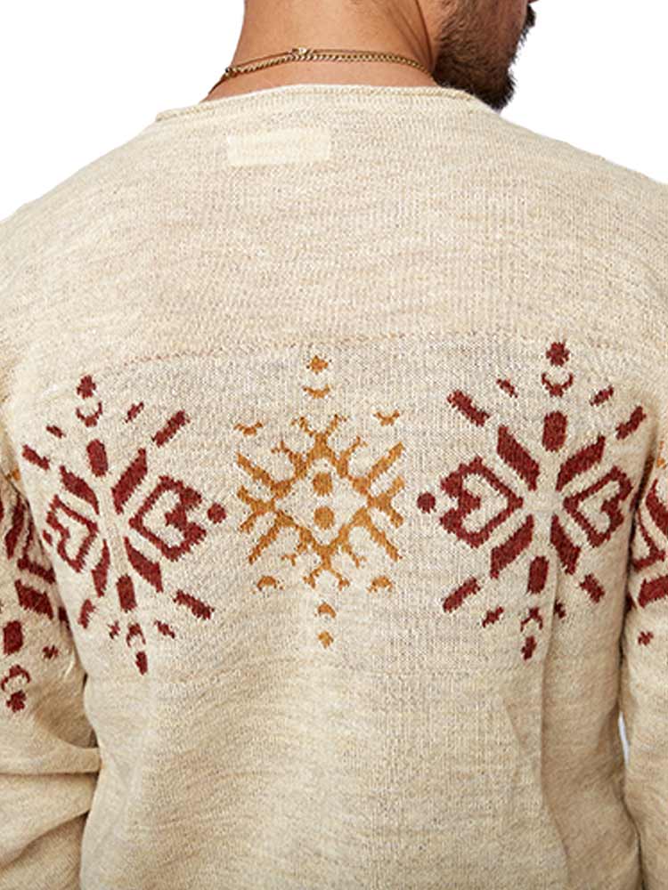 Chompa para Hombre Dunkelvolk CREW NECK PAPATIKA ALPACA NAT DUNKELVOLK