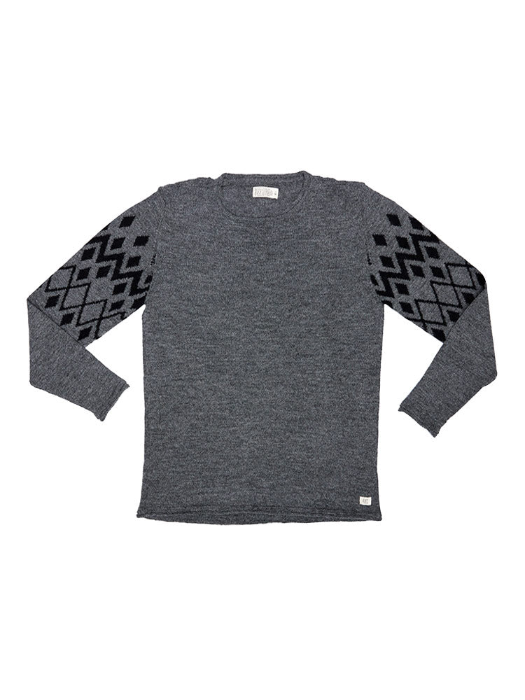 Chompa para Hombre Dunkelvolk CREW NECK PISAC ALPACA GRI DUNKELVOLK