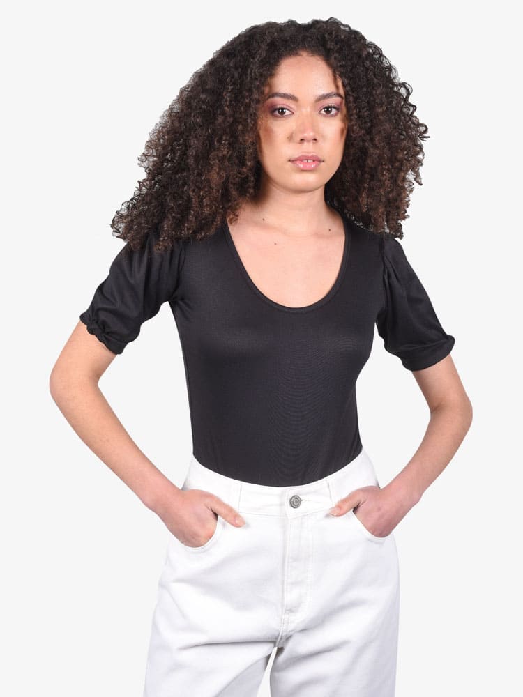 Polo para Mujer DVK MANGA CORTA BRIANA NGR DVK