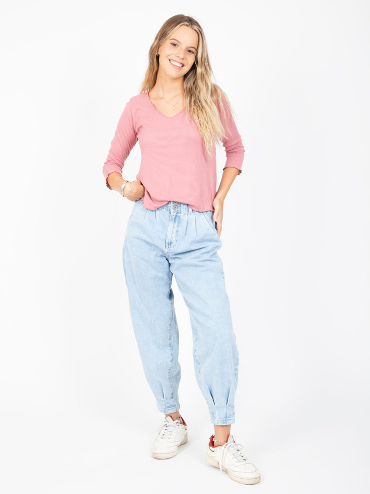Polo para Mujer DVK MANGA LARGA ANGELA RSD DVK