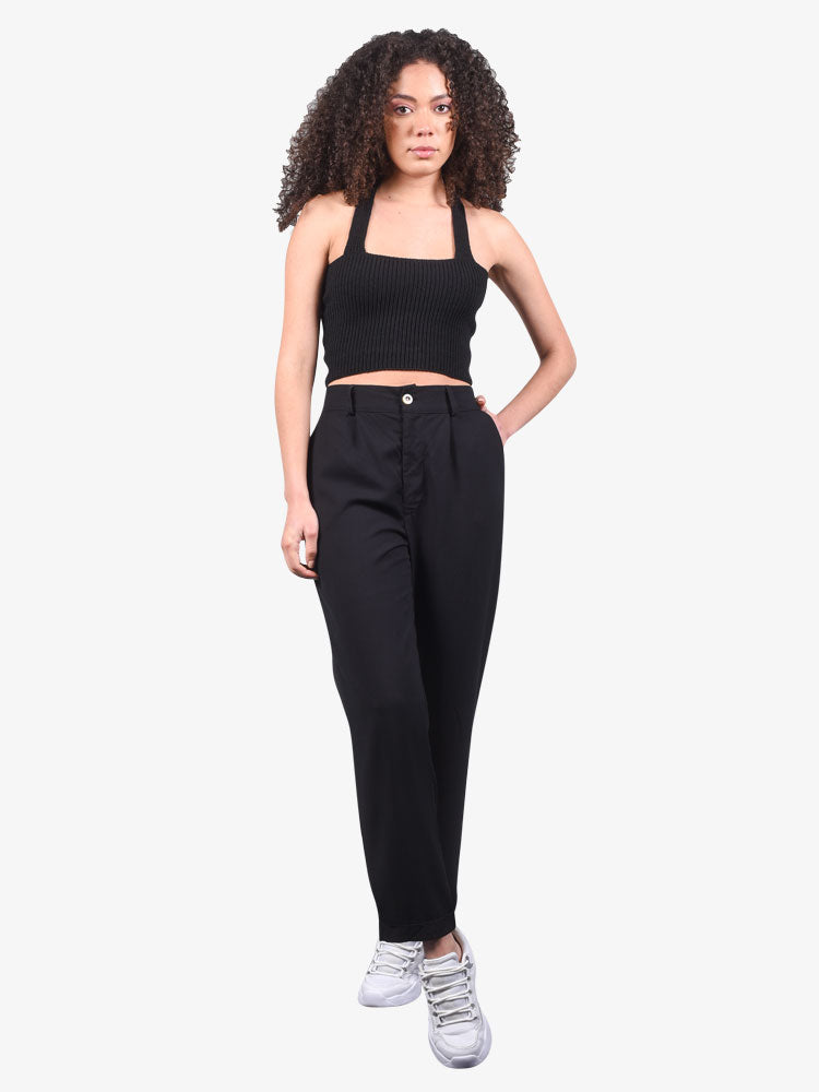 Top para Mujer DVK MANGA CERO CAROL NGR DVK