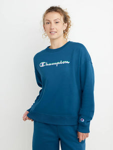 Polera para Mujer CHAMPION CREW NECK POWERBLEND RELAXED CREW M+S