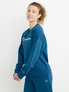 Polera para Mujer CHAMPION CREW NECK POWERBLEND RELAXED CREW M+S