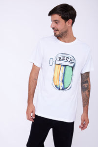 Polo para Hombre REEF CLASSIC REEF COLOR TEE WHI