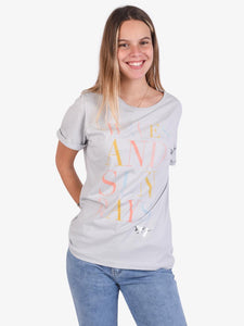 Polo para Mujer ROXY CLASSIC CRYSTAL VISIONS TEE GRCL