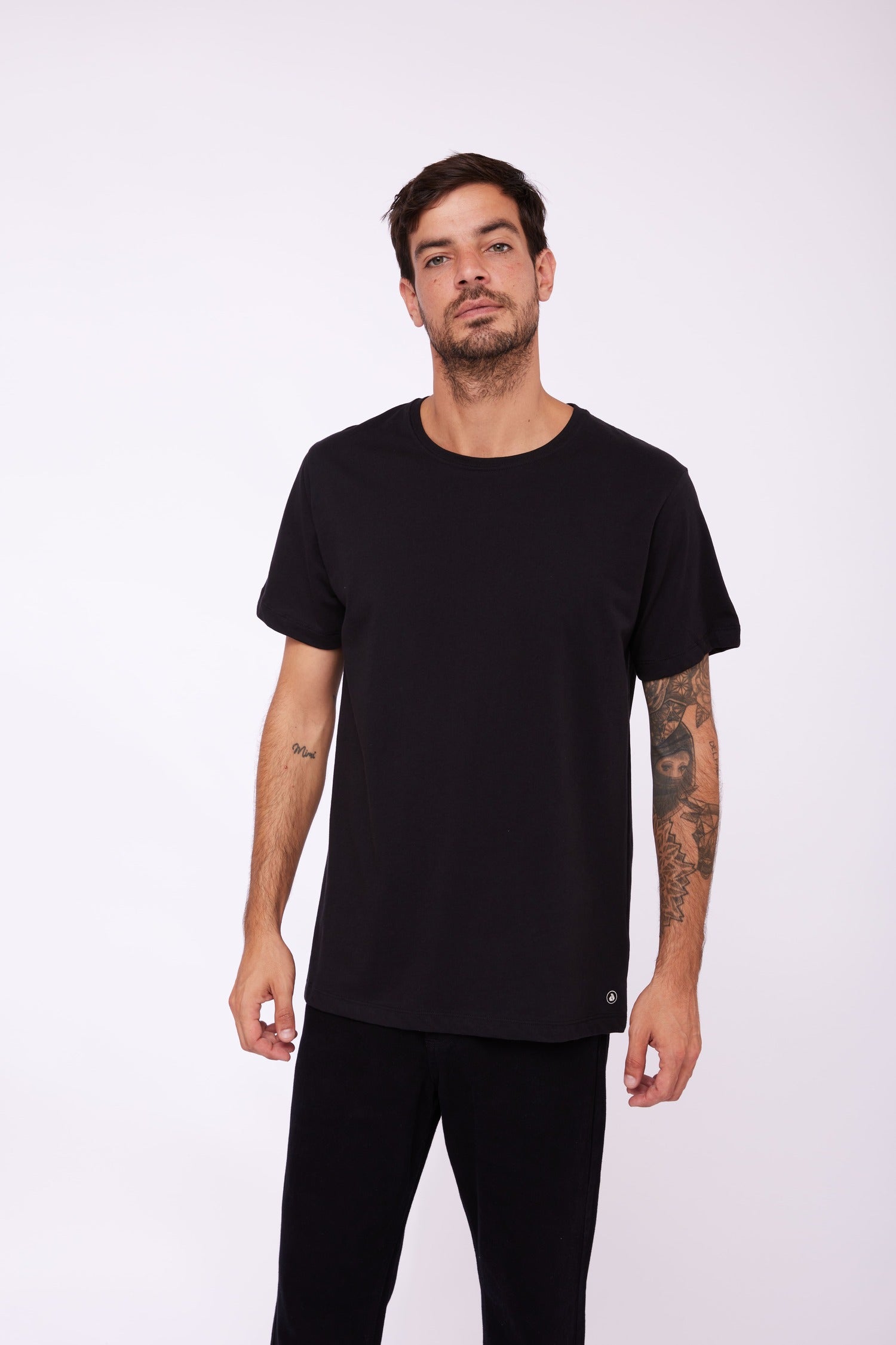 Polo para Hombre Dunkelvolk CLASSIC SIMPLE TEE BLK