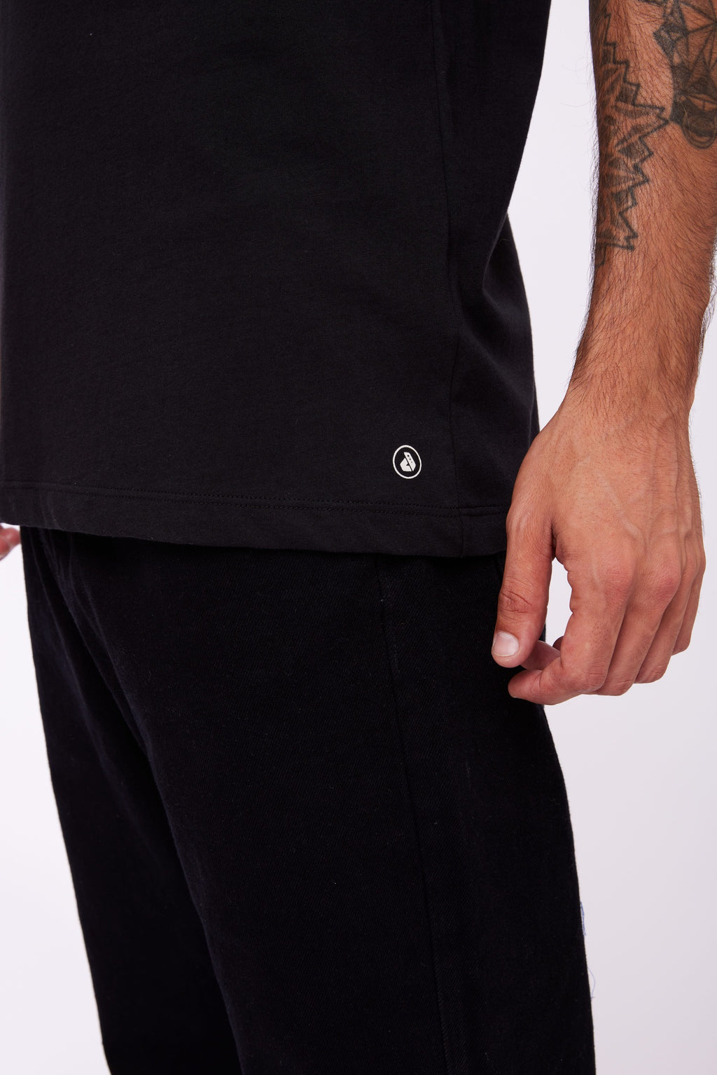 Polo para Hombre Dunkelvolk CLASSIC SIMPLE TEE BLK