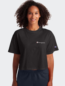 Polo para Mujer CHAMPION W5950G586160 THE CROPPED TEE - GRAPHIC 001