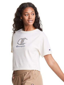 Polo para Mujer CHAMPION W5950G586972 THE CROPPED TEE  GRAPHIC NTC