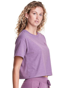 Polo para Mujer CHAMPION W5950G586978 THE CROPPED TEE  GRAPHIC A0FF
