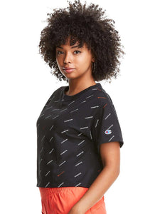 Polo para Mujer CHAMPION W5950P THE CROPPED TEE - PRINT AYUF