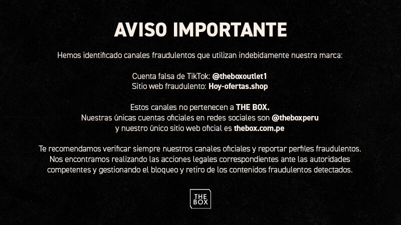 Aviso importante